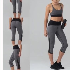 Lululemon Women's Train Times Crop 17" Leggings Pants